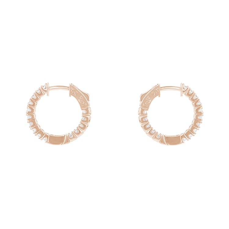 Pozlacené náušnice 81404