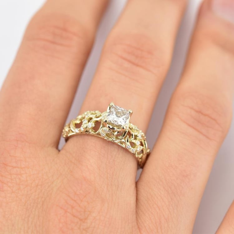 Vintage zásnubní prsten 15950