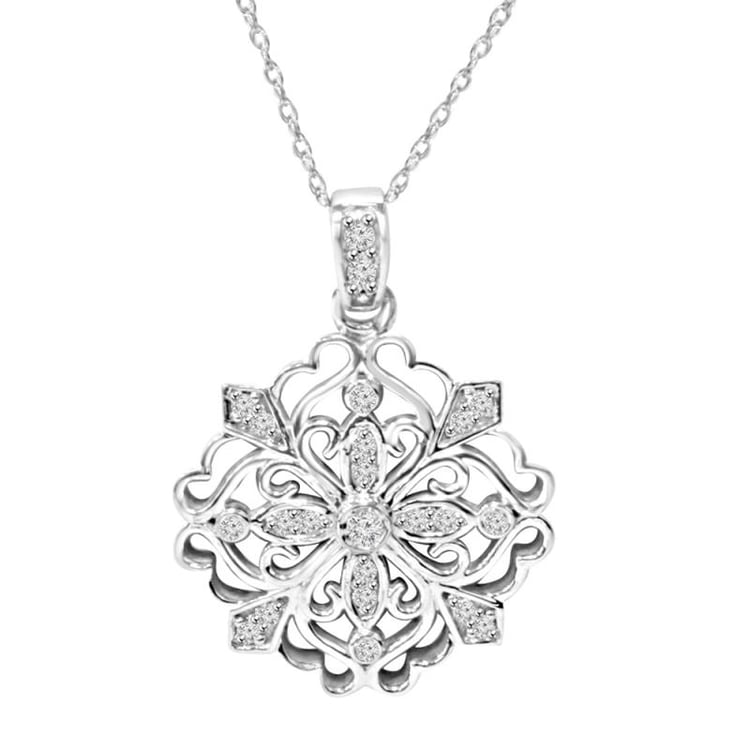 Diamantový zlatý náhrdelník