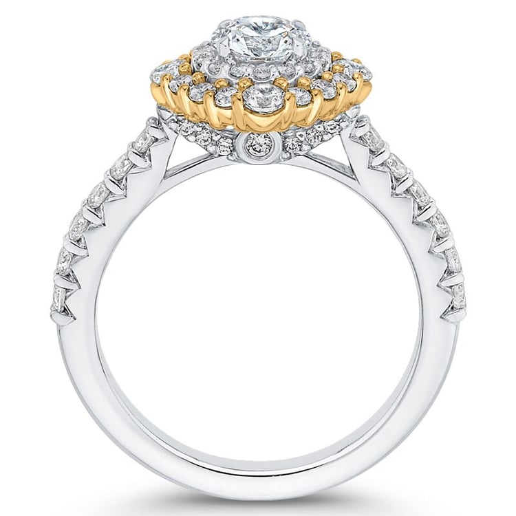 Dvojitý halo prsten 46470