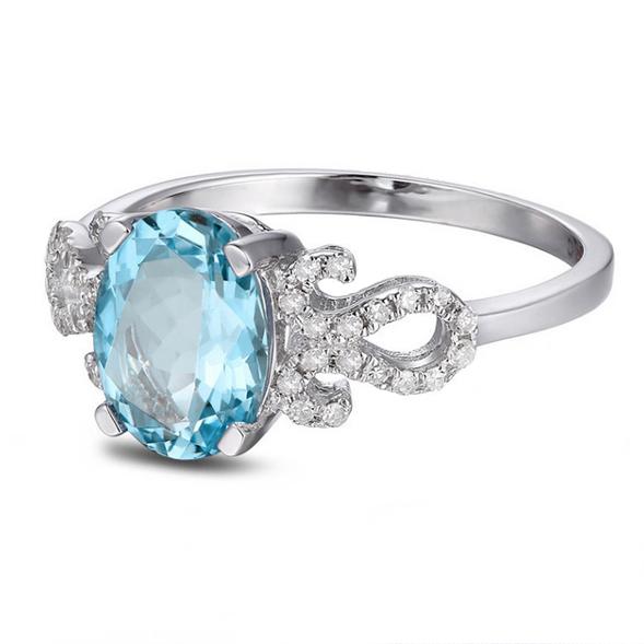 Akvamarín a DIAMANTY 6184