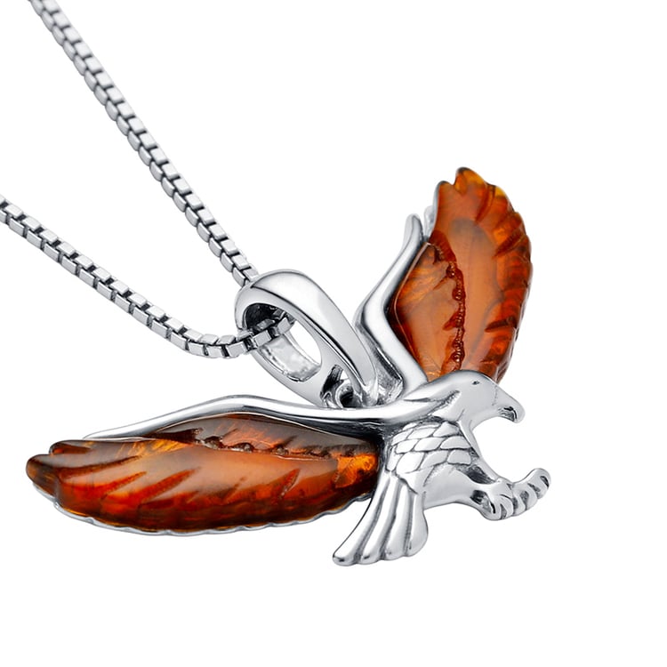 Přívěsek s jantary 85393