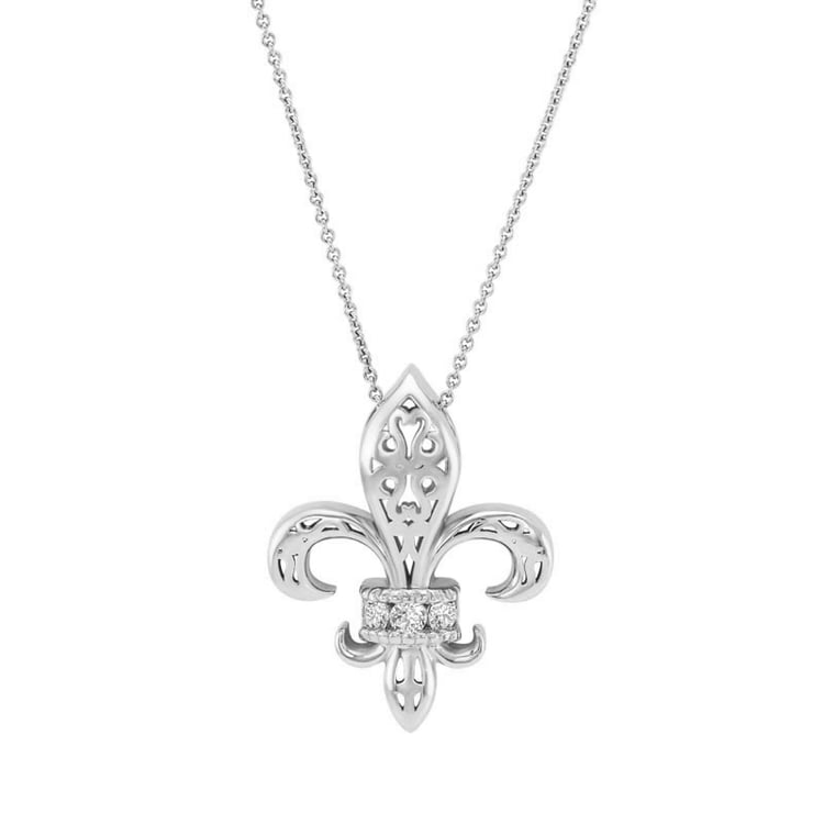 Diamantový náhrdelník zlatý 2372