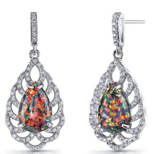 Stříbrné náušnice Remey