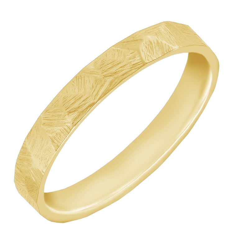 Pánský snubní prsten s gravírem 49383