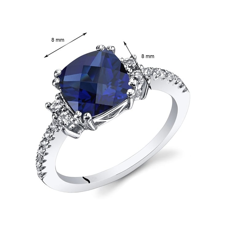 Zlatý prsten se safírem 27359