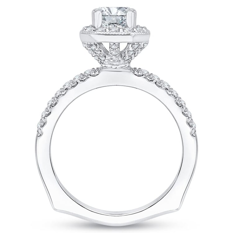 Diamantový zásnubní prsten ze zlata 46483