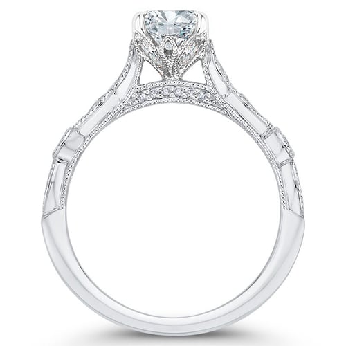 Vintage zásnubní prsten s lab-grown diamanty Noelani