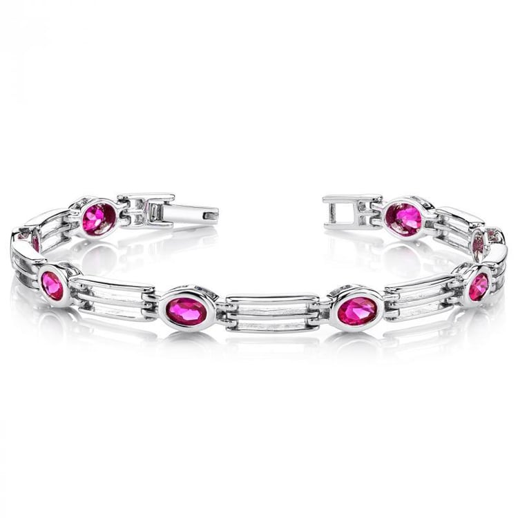 Rubínový náhrdelník Dadel