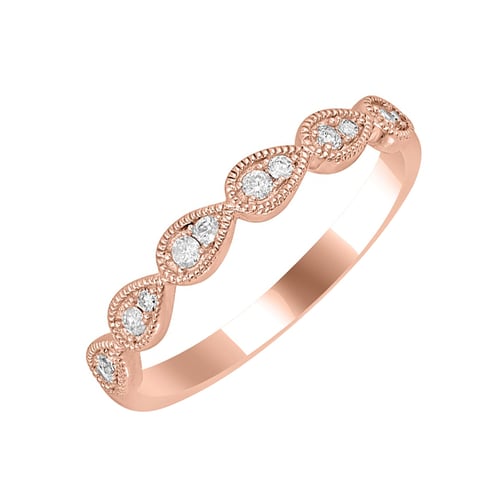 Eternity prsten ze zlata s diamanty Lacy