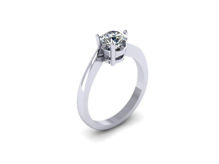 Zásnubní prsten s diamantem Fawiza 6559