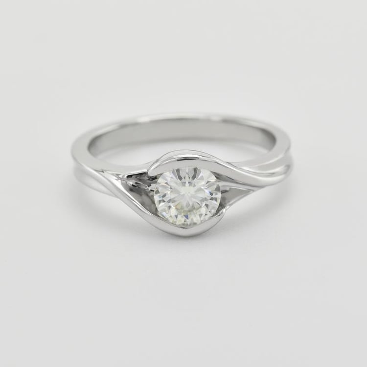 Prsten z platiny 32119