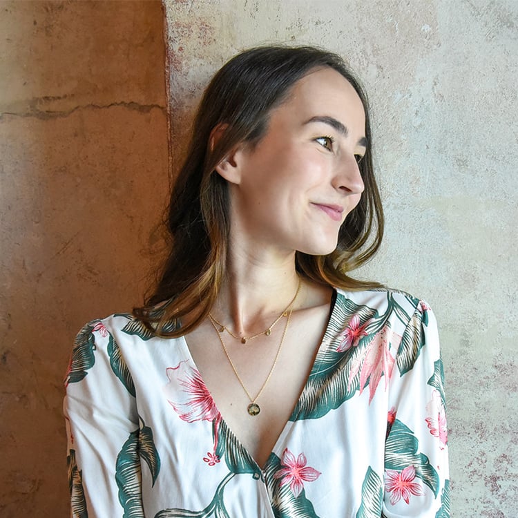 Set stříbrného přívěsku a náhrdelníku s kapkami a duhou A Cup Of Style 82062