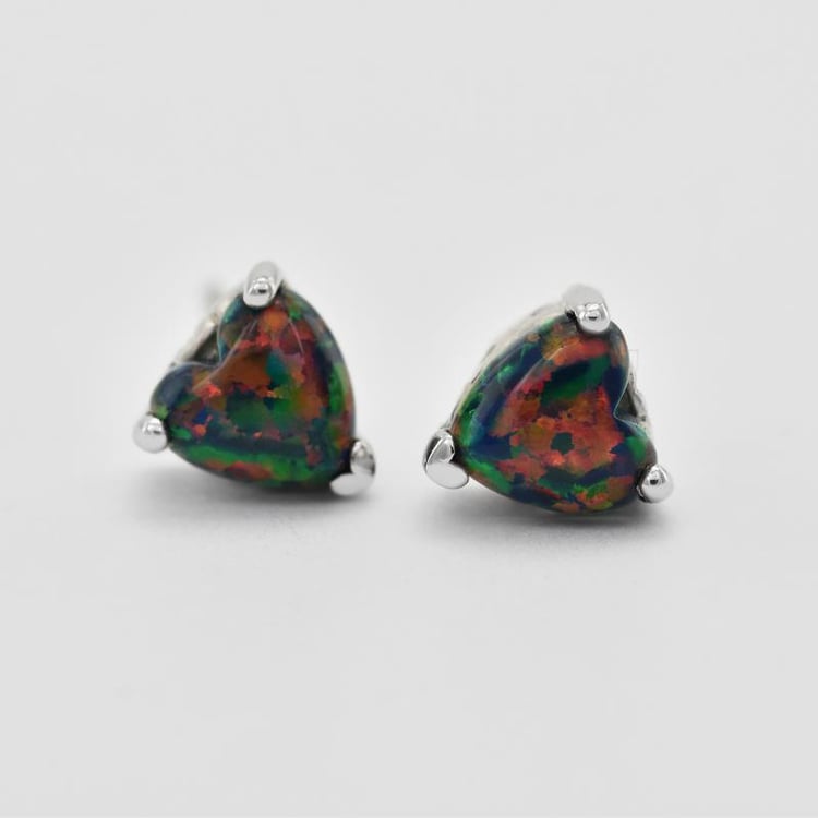 Náušnice se srdíčky 23781