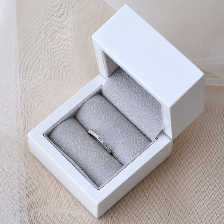 Eternity prsten s diamanty a pánský komfortní prsten Minke 113650