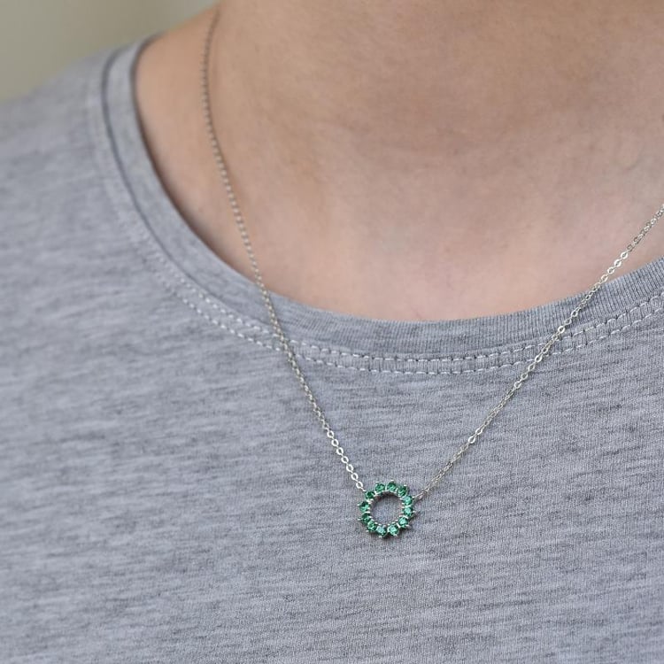 Smaragdový přívěsek 26608