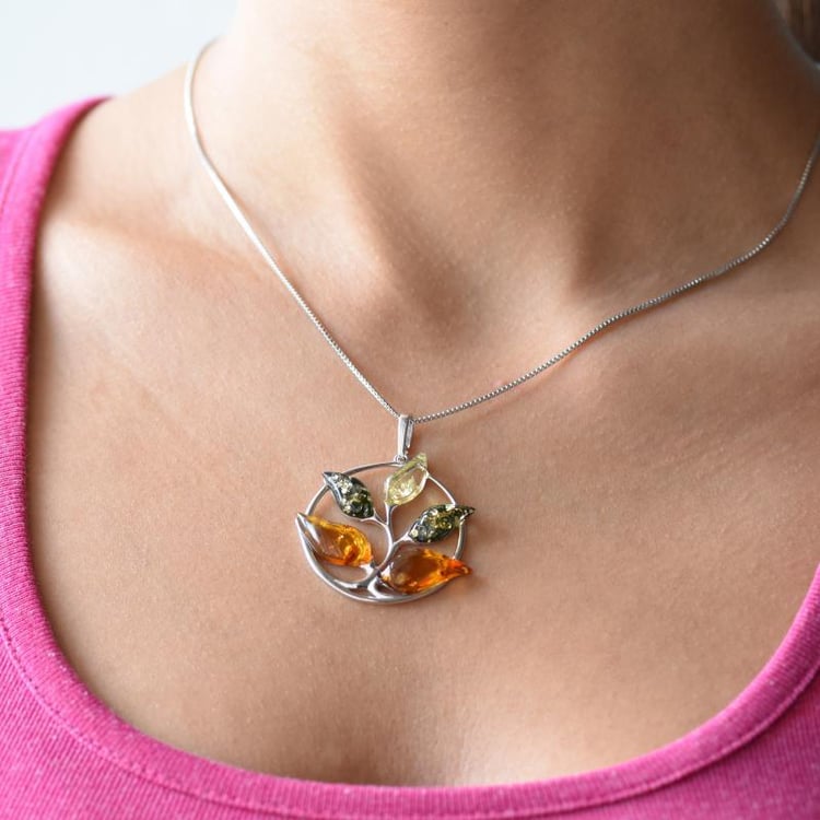 Jantarový náhrdelník 13858