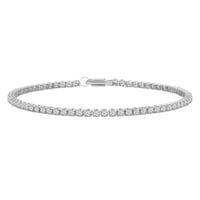 Zlatý tenisový náramek s lab-grown diamanty Shimayra