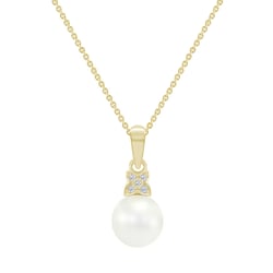 Perlový přívěsek s diamanty Camillei