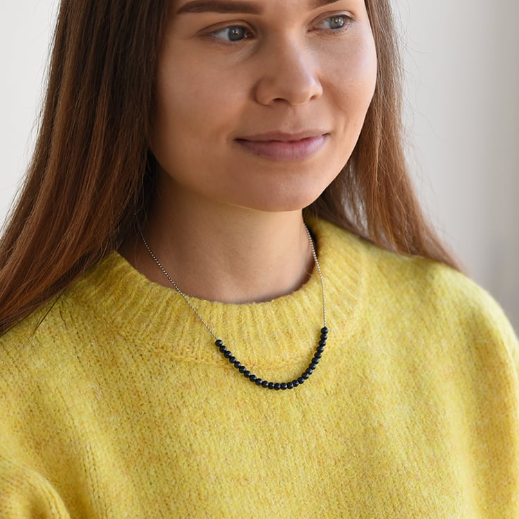 Stříbrný náhrdelník 58303