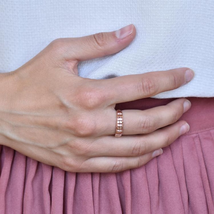 Pozlacený prsten 20777