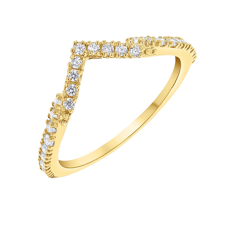 Vykrojený eternity prsten s diamanty Zach 141804