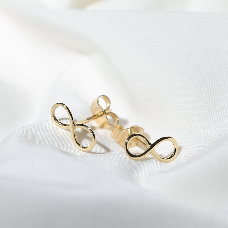 Náušnice s motivem nekonečna Infinity 131157