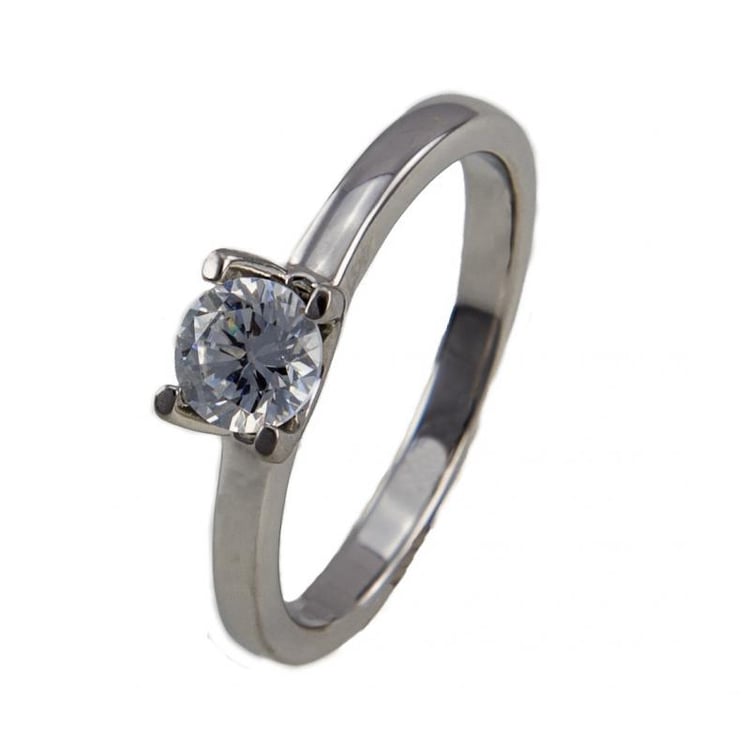 Prsten s diamantem Manjira