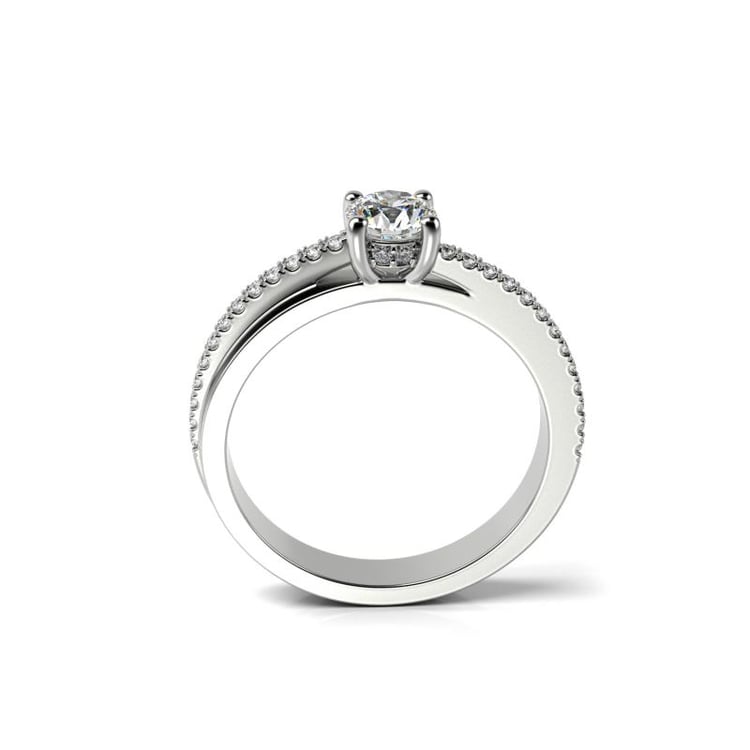 Zásnubní zlatý prsten 19878