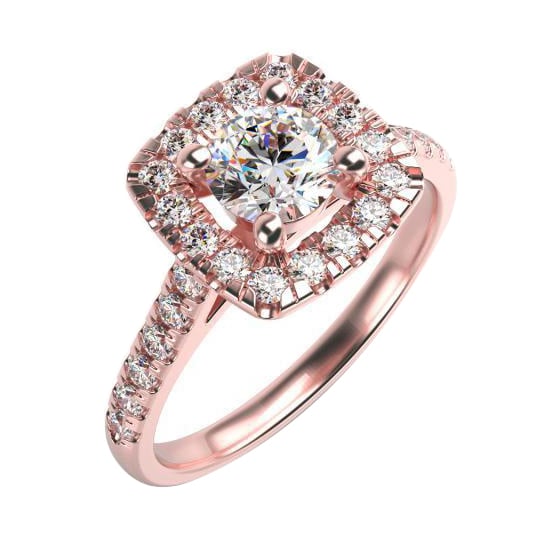 Zlatý zásnubní prsten