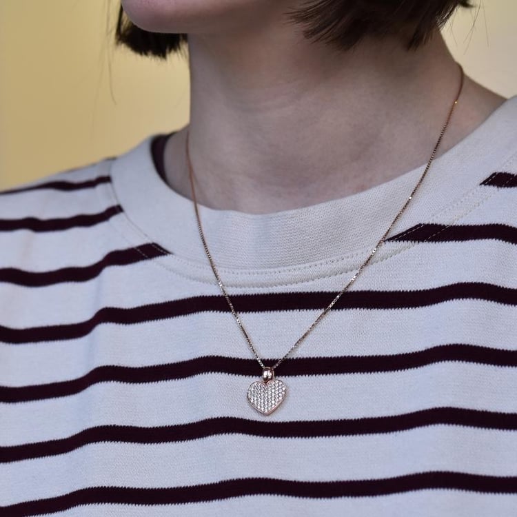 Náhrdelník se srdcem 26134