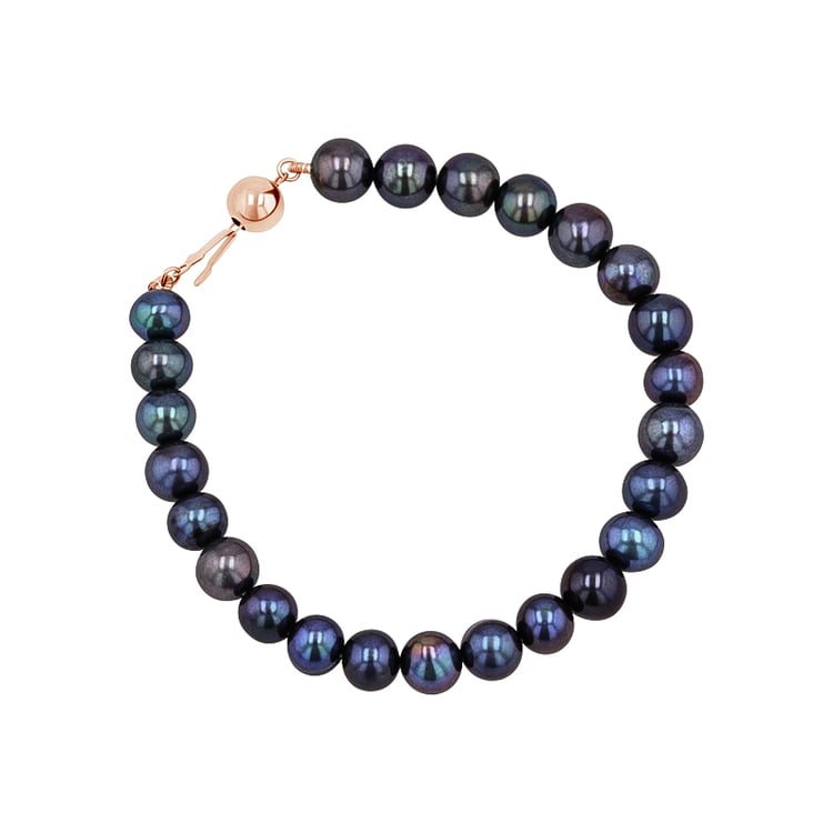 Zlatý perlový náramek Hina 130686