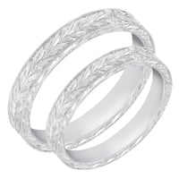 Romantické vintage snubní prsteny ze zlata Hannu