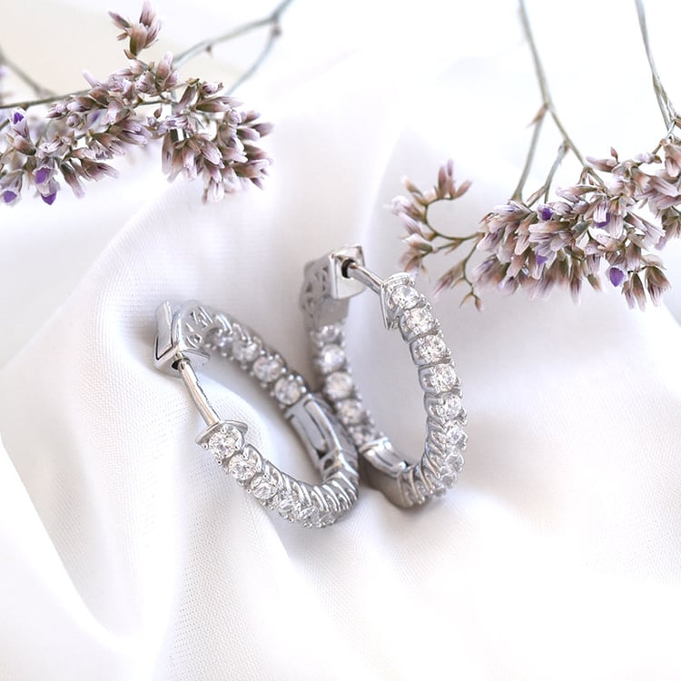 Kruhové náušnice 80678