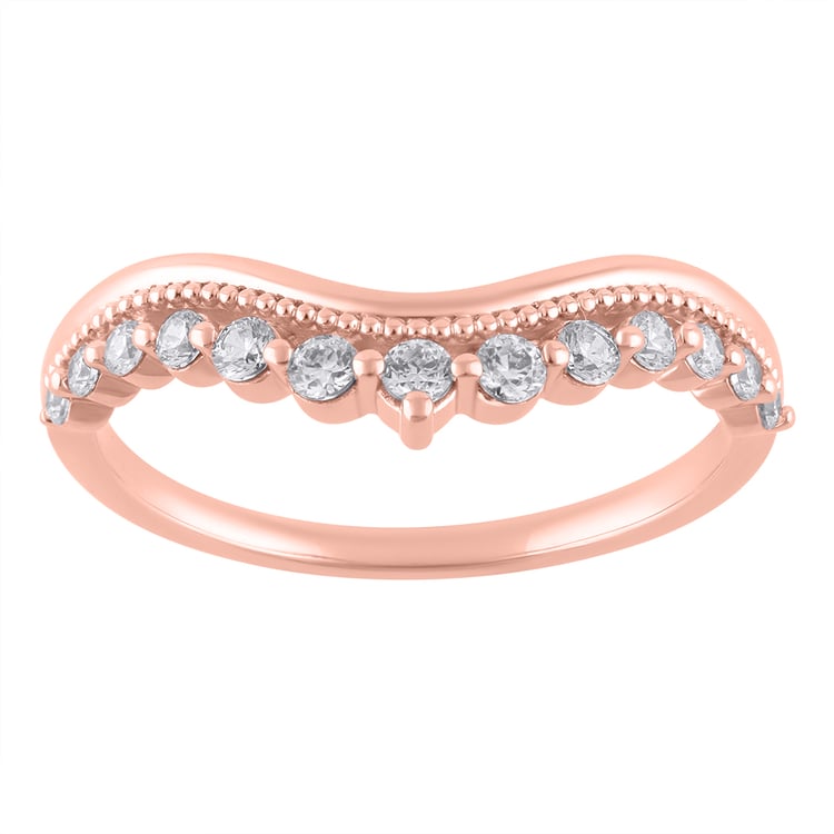 Zlatý prsten s lab-grown diamanty Dani 163362