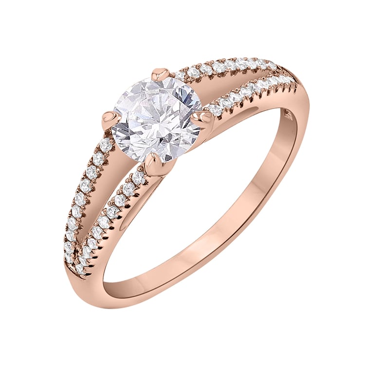 Zásnubní prsten plný diamantů Arendy 141818