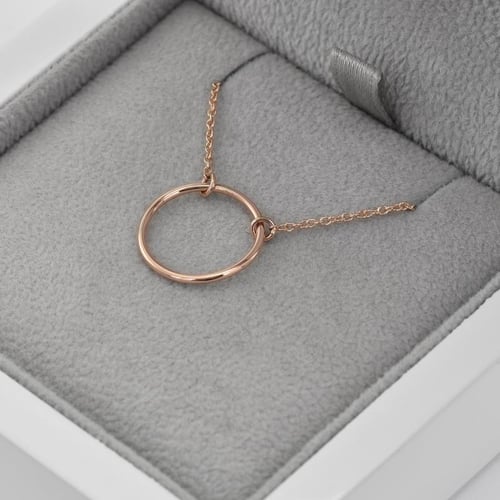 Stříbrný minimalistický náramek Karma