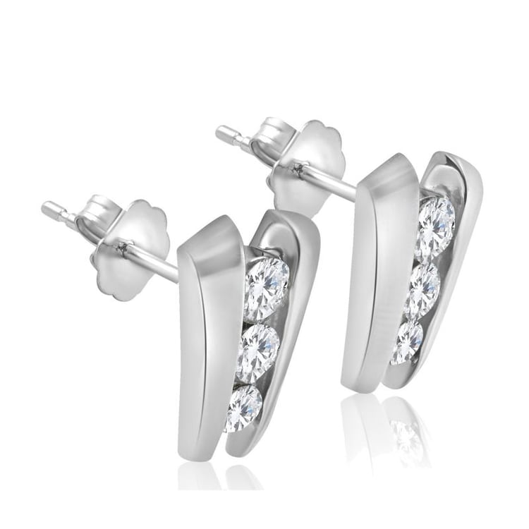 Náušnice s diamanty 27604