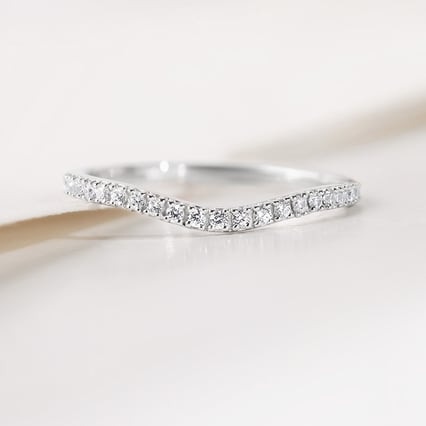 Atypický prsten s lab-grown diamanty Nydia