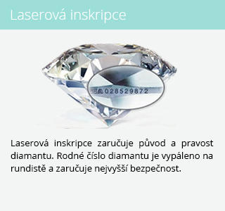 zásnubní prsten s diamantem 4254