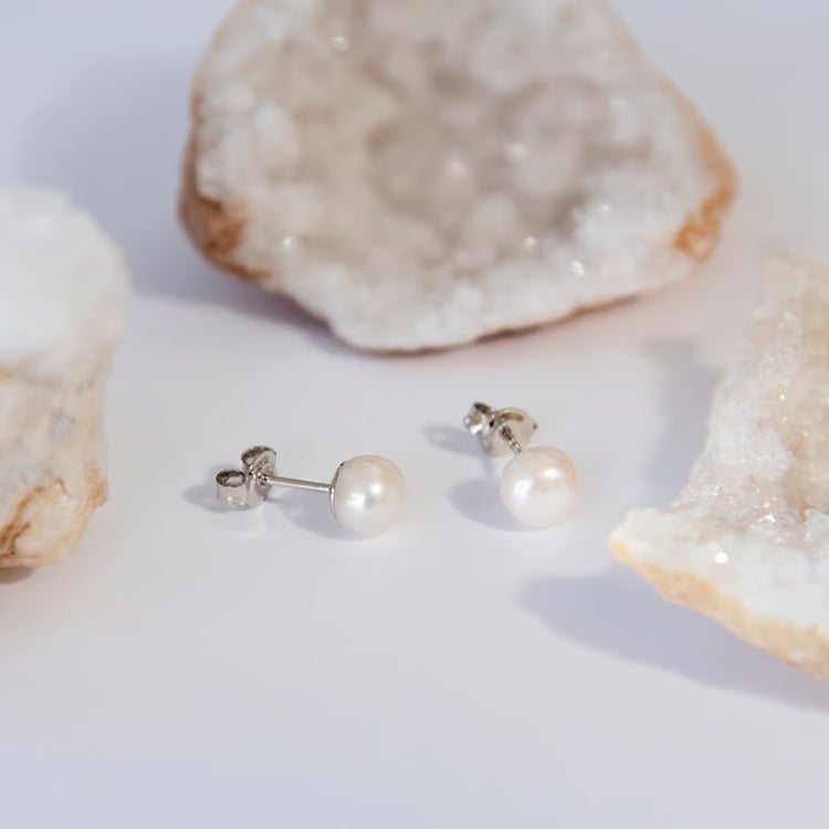 Stříbrná perlová kolekce šperků Payton 163860