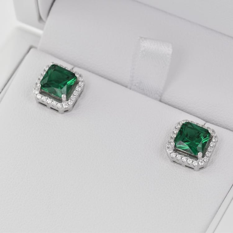 Stříbrné náušnice 26870