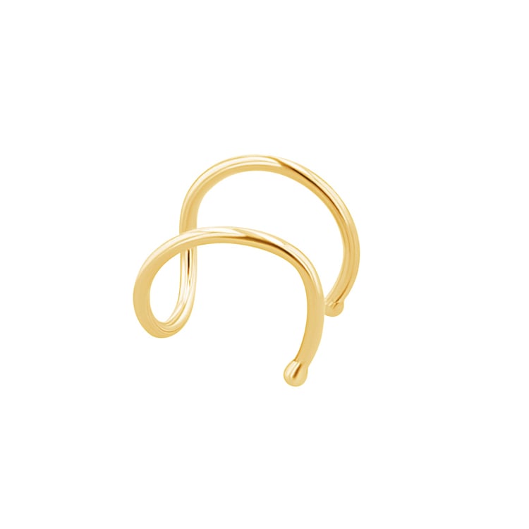 Zlatá záušnice Kauri 123478