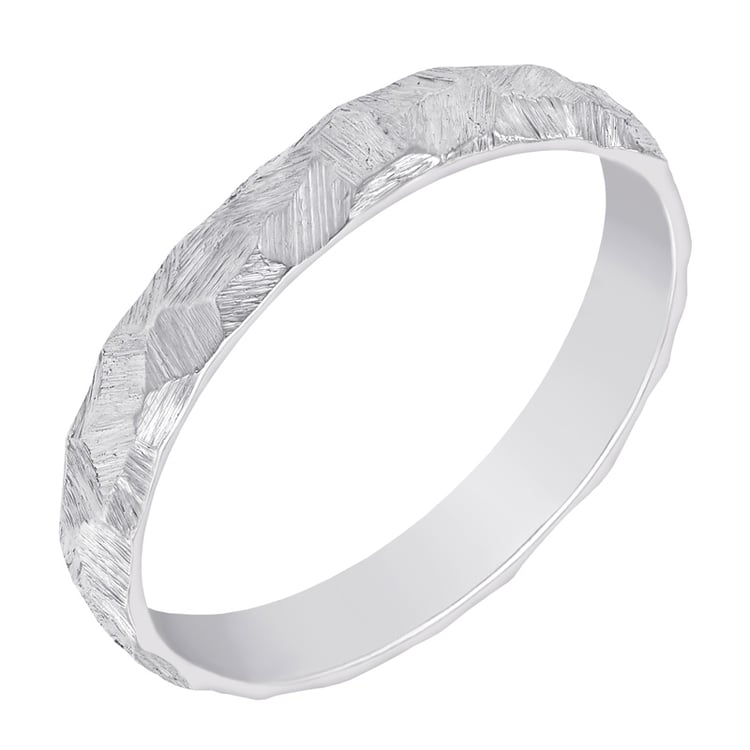 Pánský tepaný prsten 76602