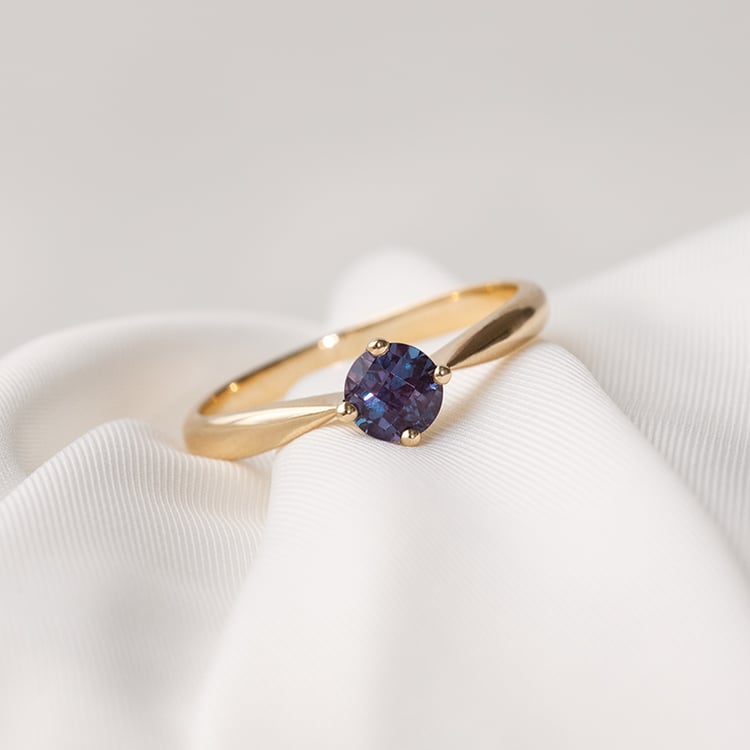 Solitaire prsten s alexandritem Mahiya 122820