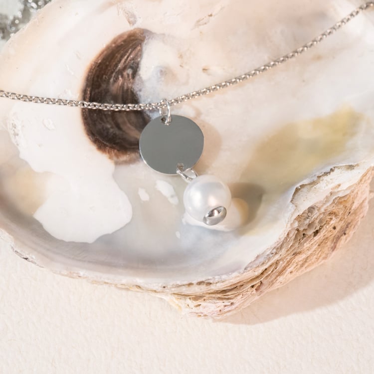 Perlový přívěsek s gravírem Hilda 100987