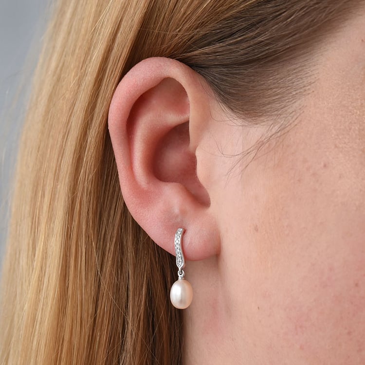 Perlové náušnice ze zlata 78646