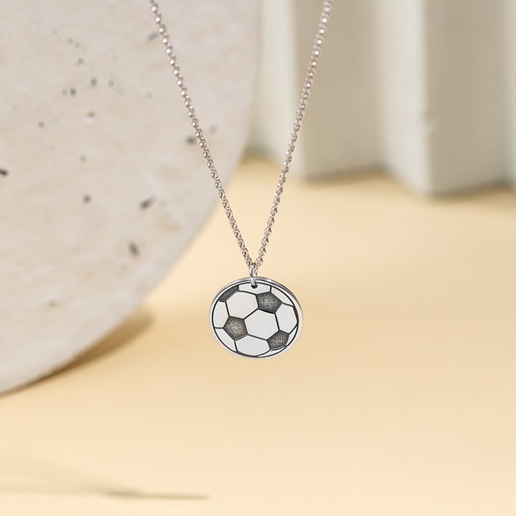 Přívěsek míč s gravírem dle vaší volby Football 124145