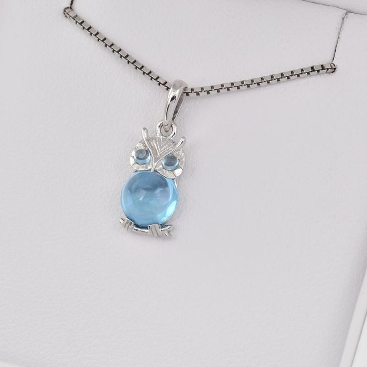 Přívěsek s topazy 28572