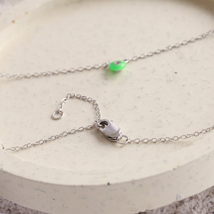 Keramický náhrdelník s lab-grown diamantem Noemi 123042